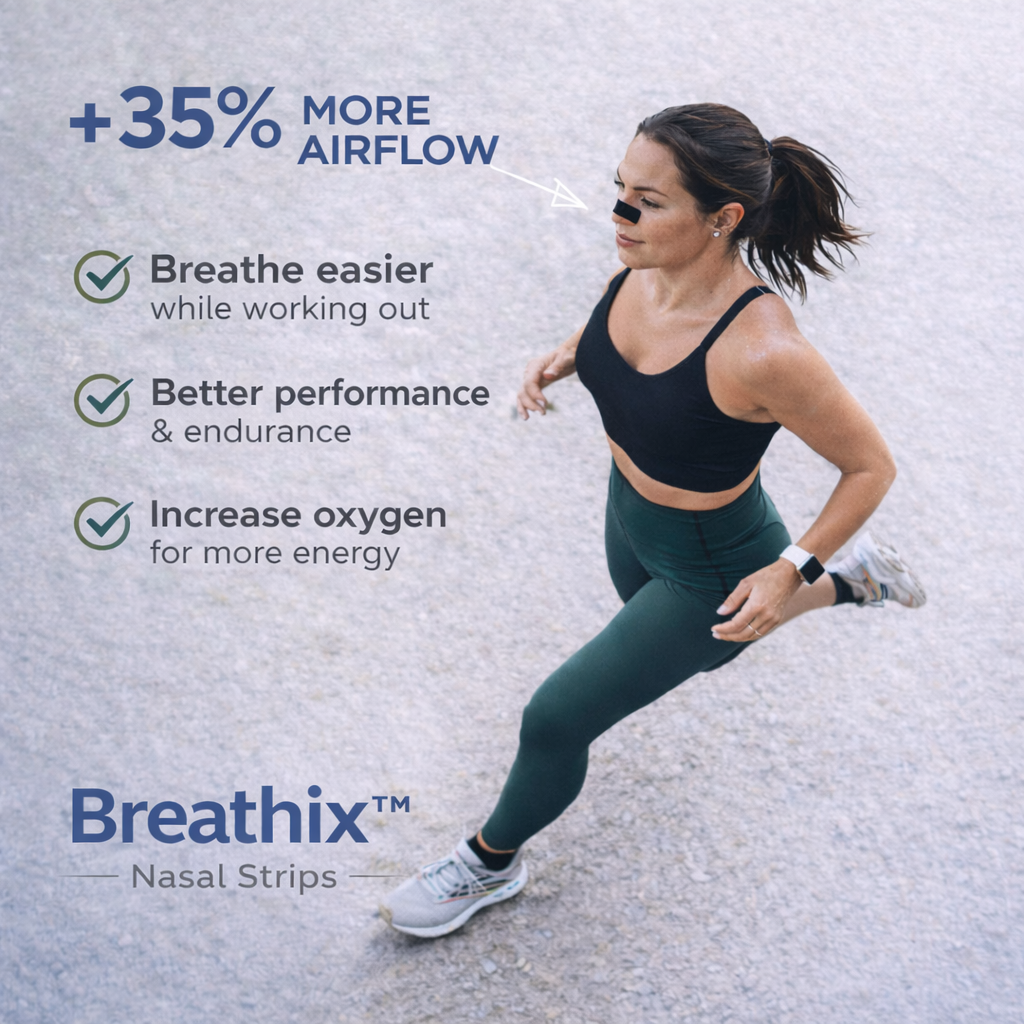 Breathix™ Nasal Strips – Black (30 Pack)